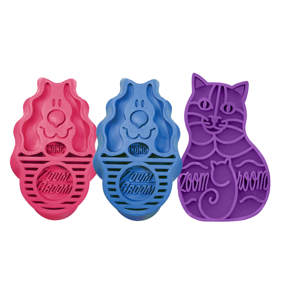 KONG ZoomGroom Brush for Cats & Dogs 1645