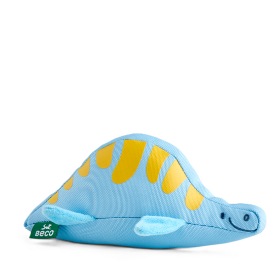 Beco Recycled Soft Baby Plesiosaur Dog Toy 18956