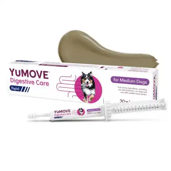 YuMOVE Digestive Care Rapid Pre & Probiotic Paste for Medium Dogs 17609