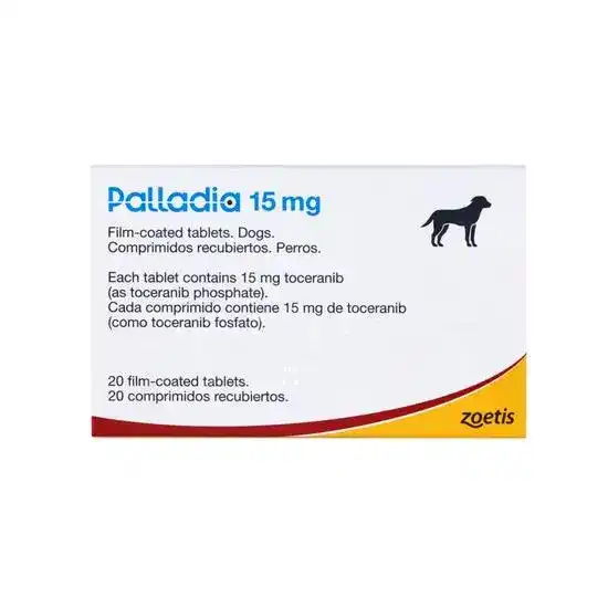 Palladia Film-Coated Tablets for Dogs 15mg 11430