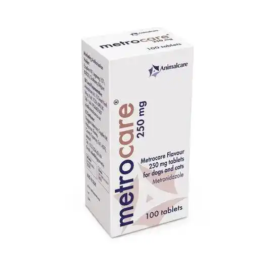 Metrocare Flavoured Tablets for Cats and Dogs 250mg 19102