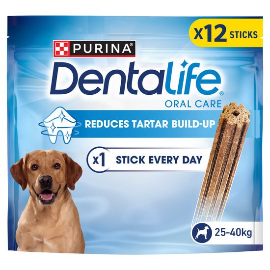 PURINA Dentalife Daily Oral Care Dental Chews for Large Dogs (25kg-40kg) 16285