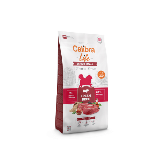 Calibra Life Small Breed Senior Dry Dog Food Fresh Beef 16240
