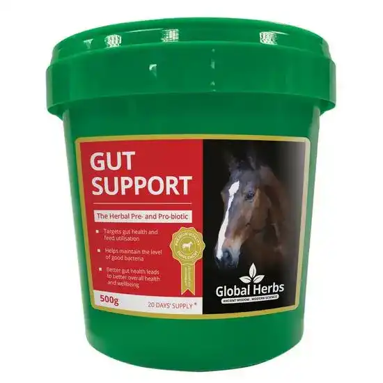 Global Herbs Gut Support Horse Digestion Supplement Powder 19745