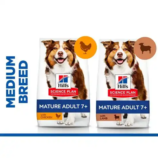 Hill's SCIENCE PLAN Medium Breed Mature Dry Dog Food 2392