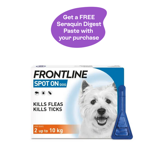 FRONTLINE SPOT-ON Flea & Tick Treatment for Small Dogs (2kg-10kg) 2262