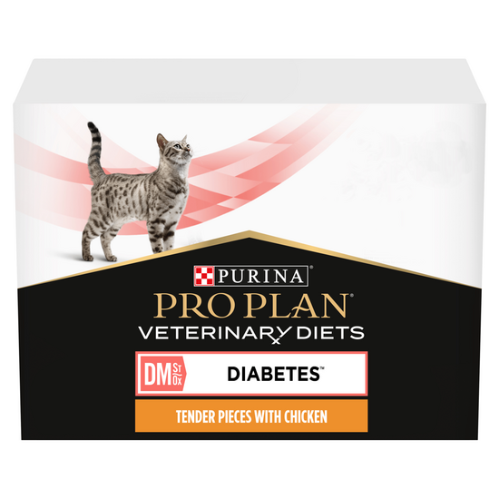 PURINA PRO PLAN VETERINARY DIETS Adult DM Diabetes Management Wet Cat Food with 15802