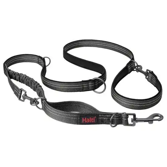 Halti Anatomy Dog Multi Lead Grey 2m 18763
