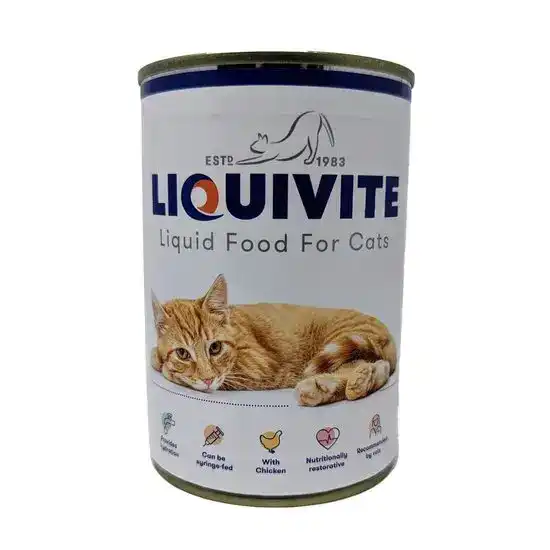 Liquivite Liquid Food for Cats and Kittens 1 x 400g Can 17017