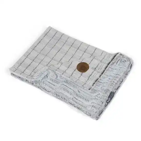 Petface Pet Comforter Blanket White Plush 18441