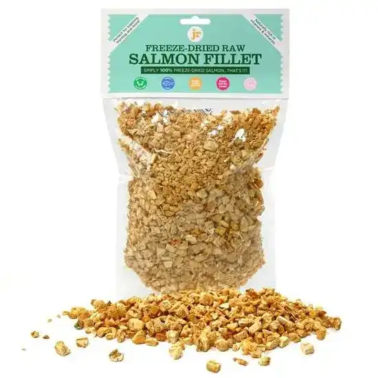 JR Pet Products Freeze-Dried Raw Salmon Fillet Treats for Dogs 19460
