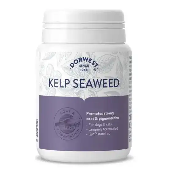 DORWEST Kelp Seaweed Strong Coat and Pigmentation Supplement for Dogs and Cats 1150
