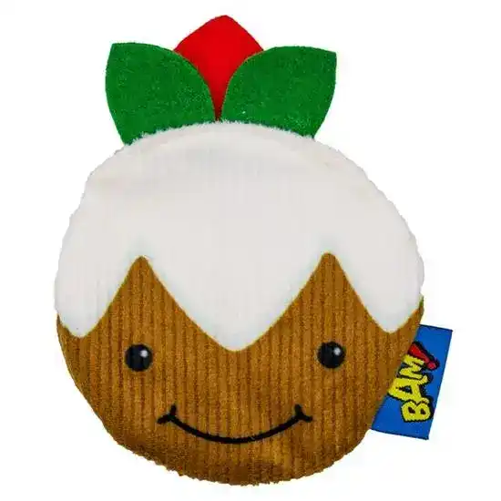 BAM! Catnip Christmas Pudding Toy for Cats 19038