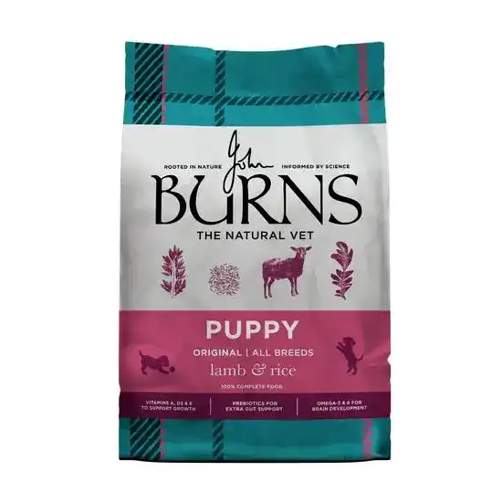 Burns Original Puppy & Junior Dry Dog Food with Lamb & Rice 3876