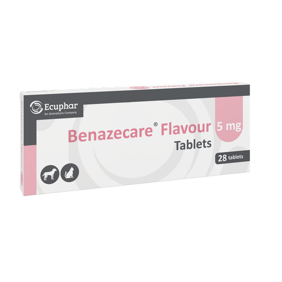 Benazecare Flavoured Tablets for Dogs and Cats 5mg 658