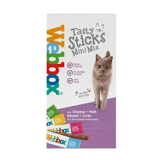 Webbox Tasty Sticks Mini Mix Assorted Cat Treats 21094