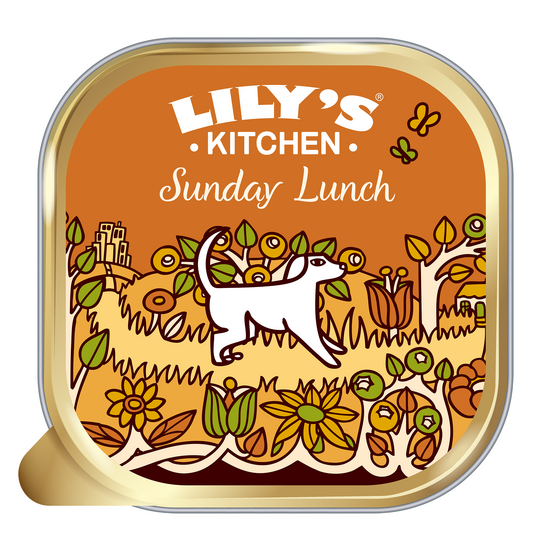 Lily's Kitchen Adult Sunday Lunch Wet Dog Food 10 x 150g Alutrays 17665