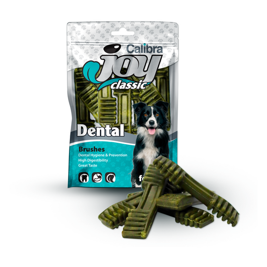 Calibra Joy Classic Dental Brush Treats for Dogs 1 x 85g 16259