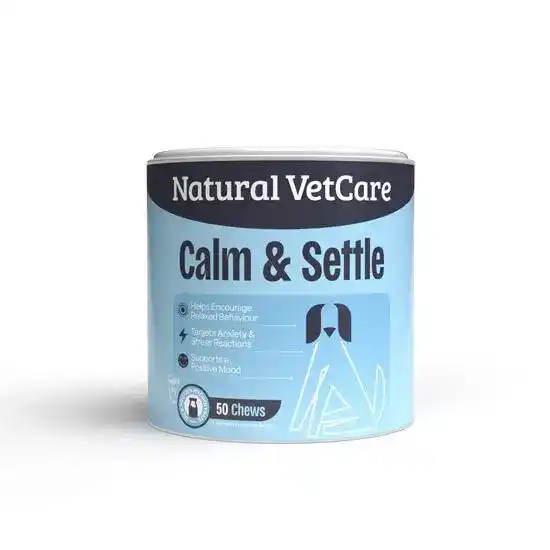 Natural VetCare Calm & Settle Calming Supplement Soft Chews for Dogs 19686