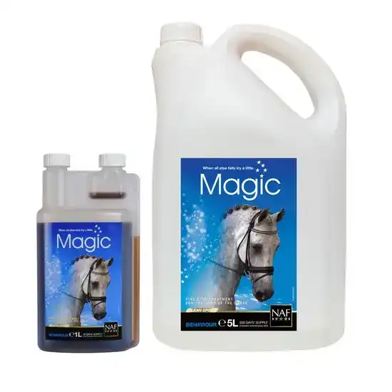 NAF Five Star Magic Calming Supplement Liquid for Horses 17995