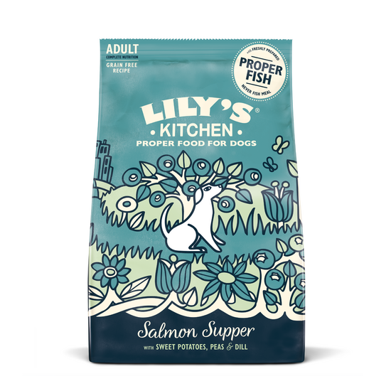 Lily's Kitchen Adult Salmon Supper Dry Dog Food 1332