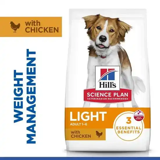 Hill's SCIENCE PLAN Medium Breed Adult Light Dry Dog Food with Chicken 2354