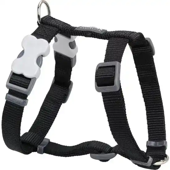 Red Dingo Classic Black Dog Harness 17075