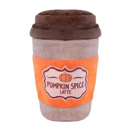 Rosewood Pumpkin Spice Latte Snuffle Cup Dog Toy 19824