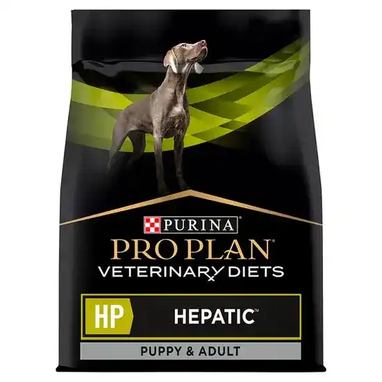PURINA PRO PLAN VETERINARY DIETS Puppy & Adult HP Hepatic Dry Dog Food 10525