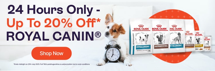 24 Hours Only - Up to 20% off* Royal Canin