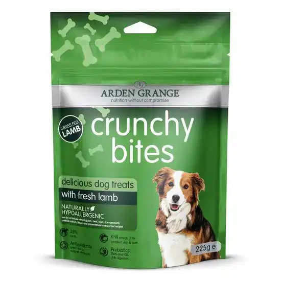 Arden Grange Crunchy Bites Dog Treats with Fresh Lamb 1 x 225g 16058