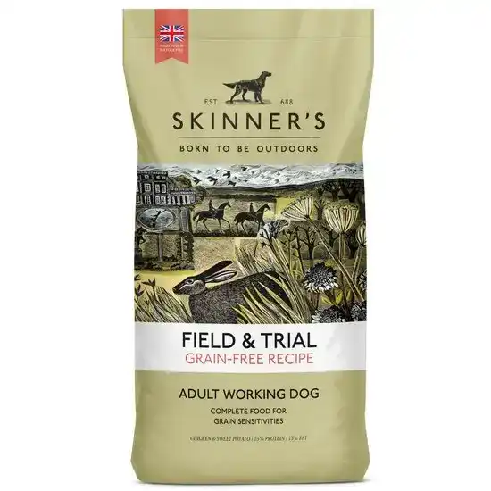Skinner's Field & Trial Grain Free Working Adult Dry Dog Food Chicken & Sweet Potato 17727