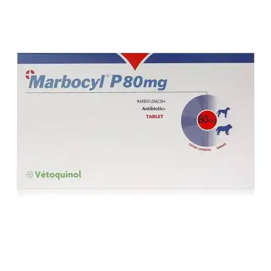 Marbocyl P Tablets for Dogs 80mg 3027
