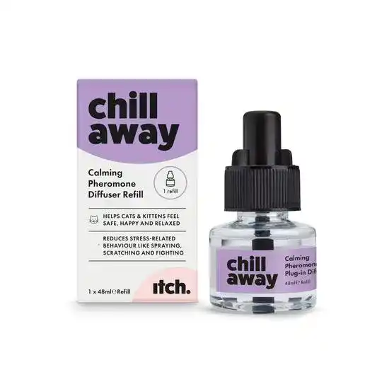 Itch Chill Away Calming 30 Day Refill for Cats 48ml 19430