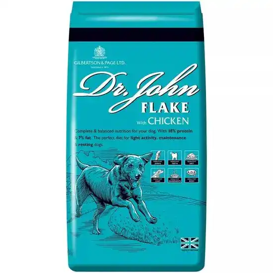Dr John Flake Working Adult & Senior Dry Dog Food with Chicken 17744