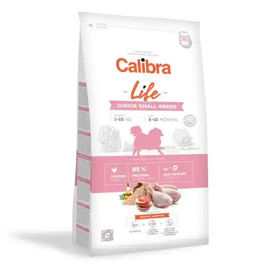 Calibra Dog Life Junior Small Breed Dry Dog Food with Chicken 15718