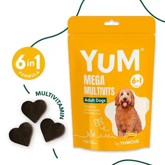 YuM Mega MultiVits 6 in 1 for Adult Dogs 4660