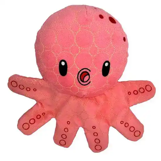Bite Force Kevlar Tough Octopus Plush Dog Toy 19655