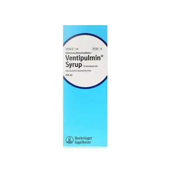 Ventipulmin Syrup for Horses 25 micrograms/ml (SCH4) 16924