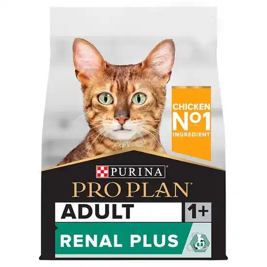 PURINA PRO PLAN Adult 1+ Renal Plus Dry Cat Food with Chicken 1583