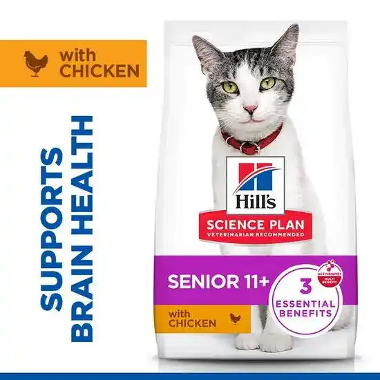Hill's SCIENCE PLAN Senior Dry Cat Food with Chicken 2376