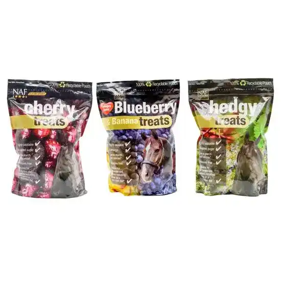 NAF Treat Bundle for Horses: Banana and Blueberry