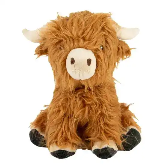 Ancol Heritage Fergus Highland Cow Dog Toy 19119