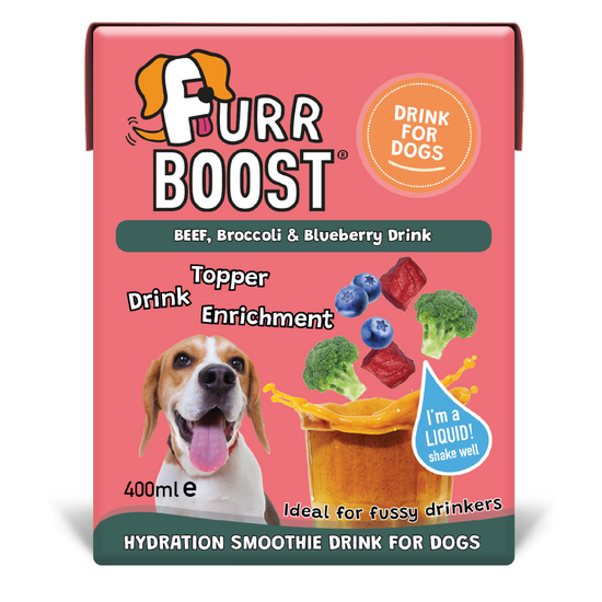 Furr Boost Hydration Drink for Dogs Beef