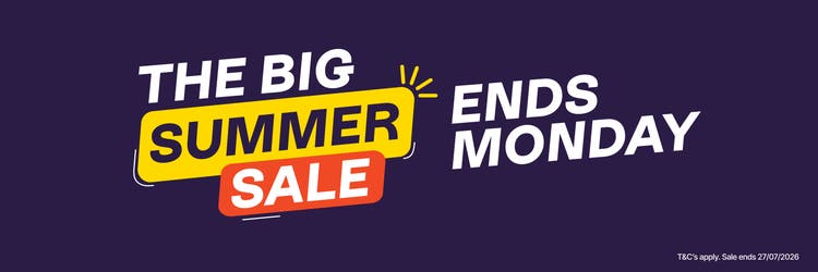 The Big Summer Sale - Last Chance - T&Cs Apply