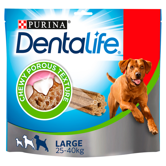PURINA Dentalife Daily Oral Care Dental Chews for Large Dogs (25kg-40kg) 16285