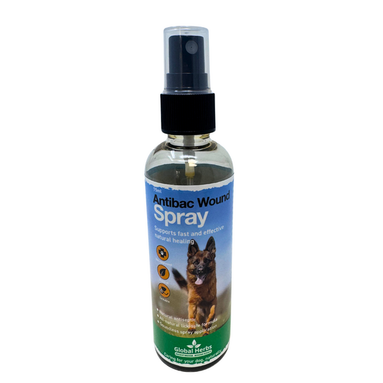 Global Herbs Dog Antibacterial Wound Spray 19806