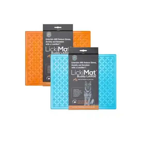 LickiMat Classic Buddy XL Slow Feeder for Dogs & Cats 17390