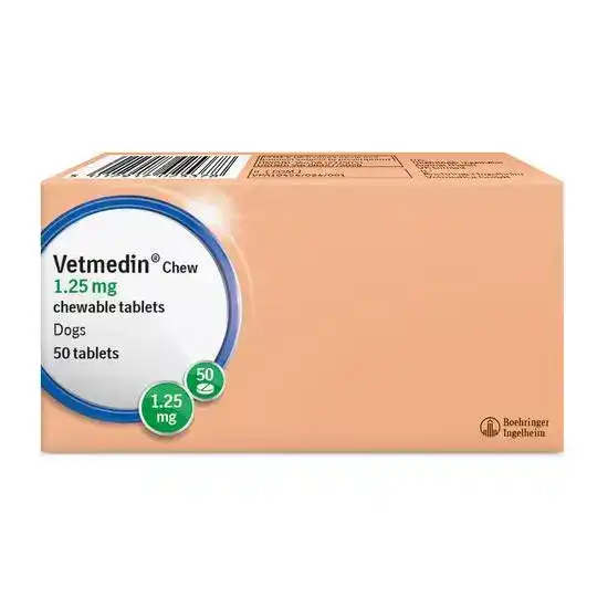 Vetmedin Chewable Tablets for Dogs 1.25mg 917
