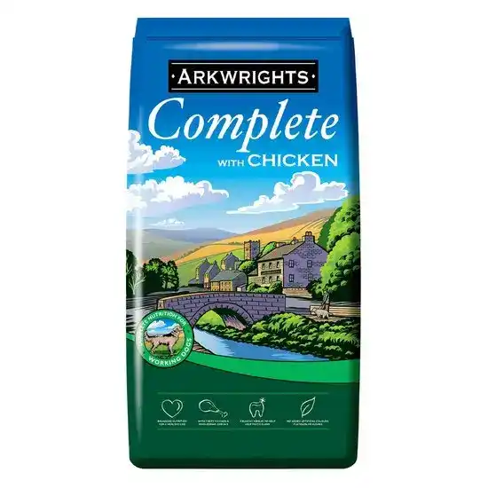 Arkwrights Complete Adult and Senior Working Dry Dog Food with Chicken 17699